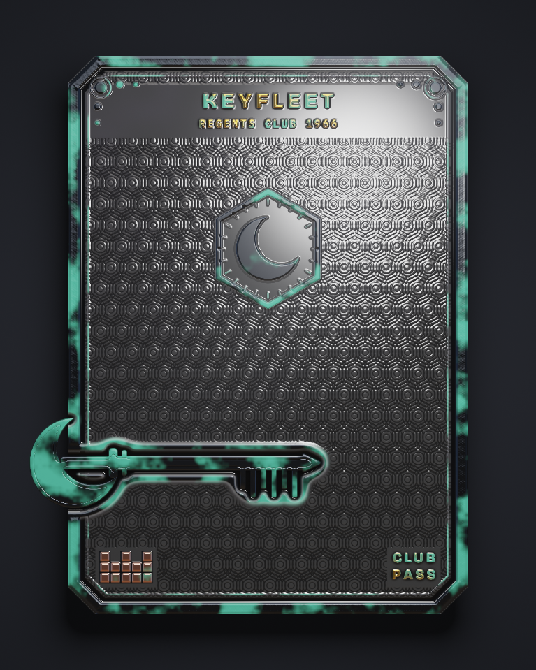 The card of Key 1,966