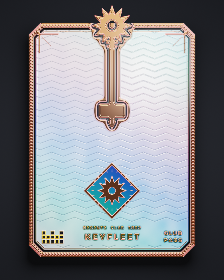 The card of Key 1,882