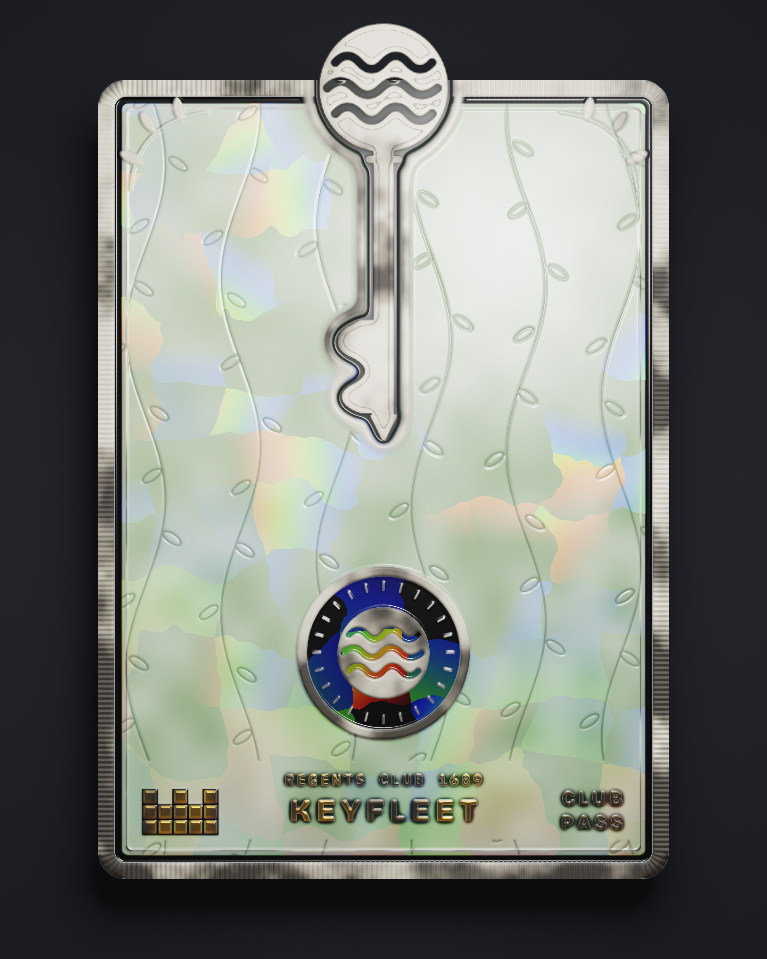 The card of Key 1,689