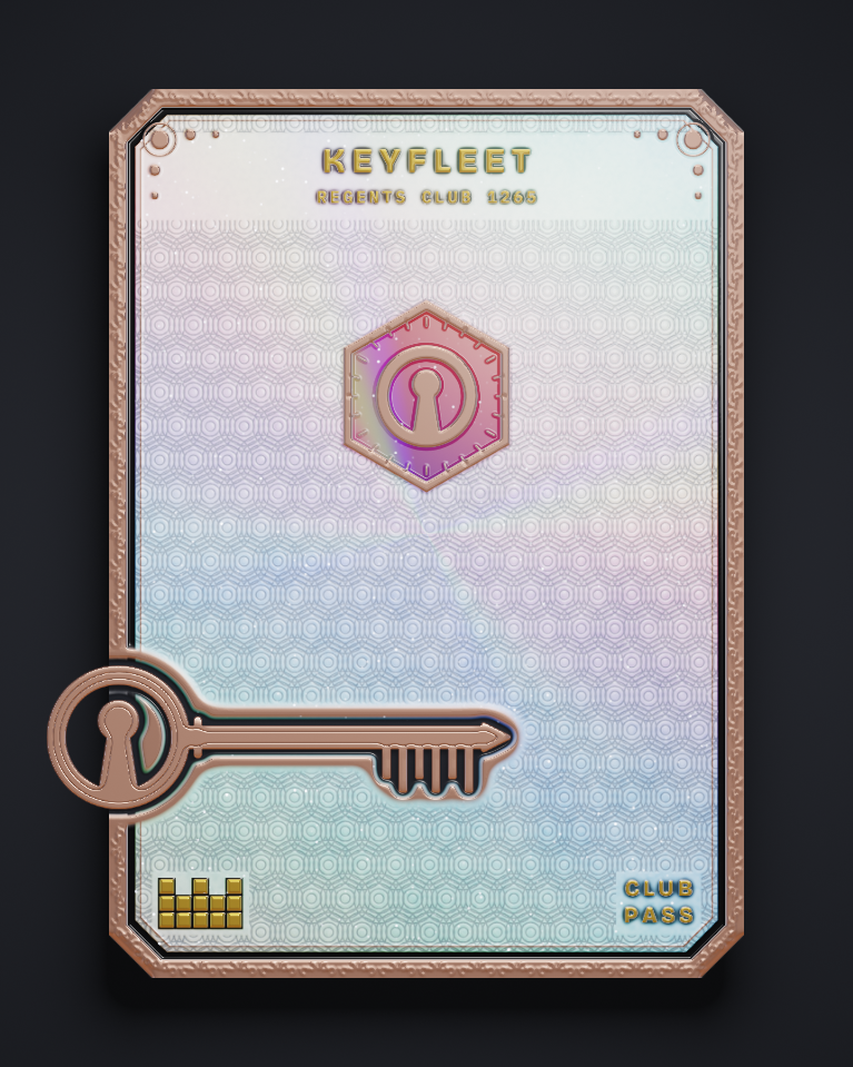The card of Key 1,265