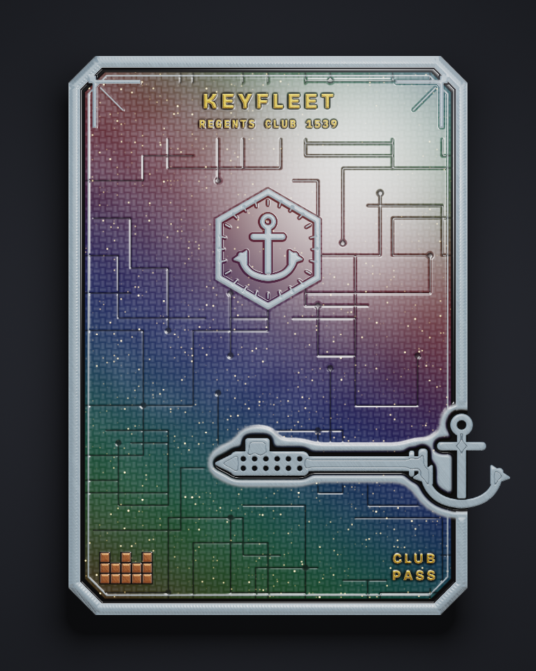 The card of Key 1,539