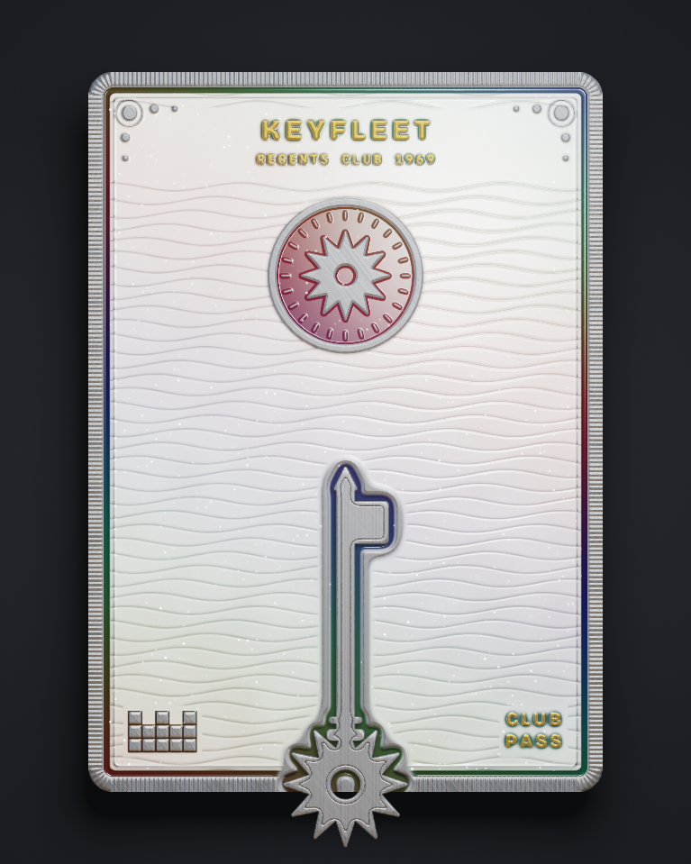 The card of Key 1,969