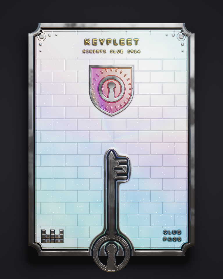 The card of Key 1,964