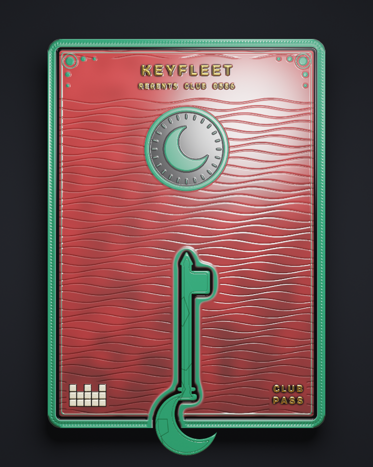 The card of Key 586