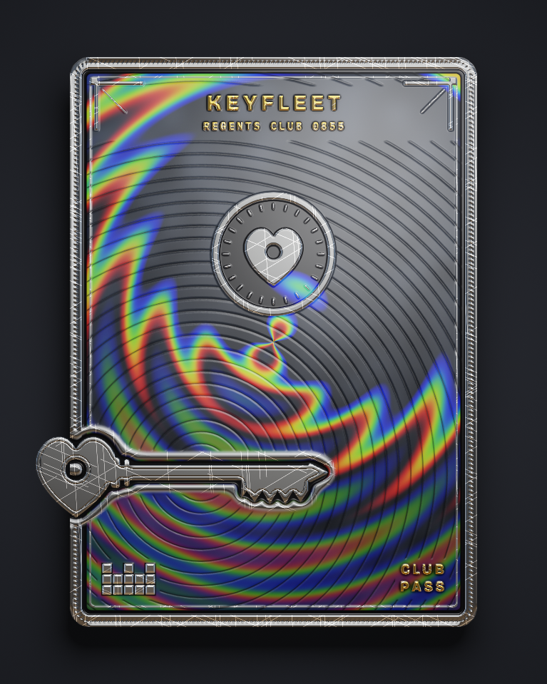 The card of Key 855