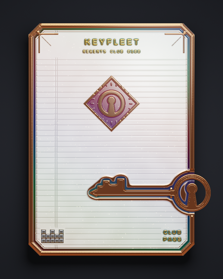 The card of Key 100