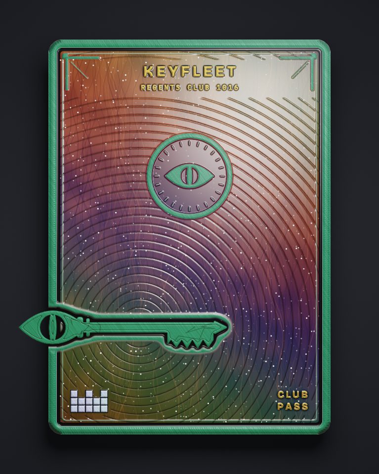 The card of Key 1,016
