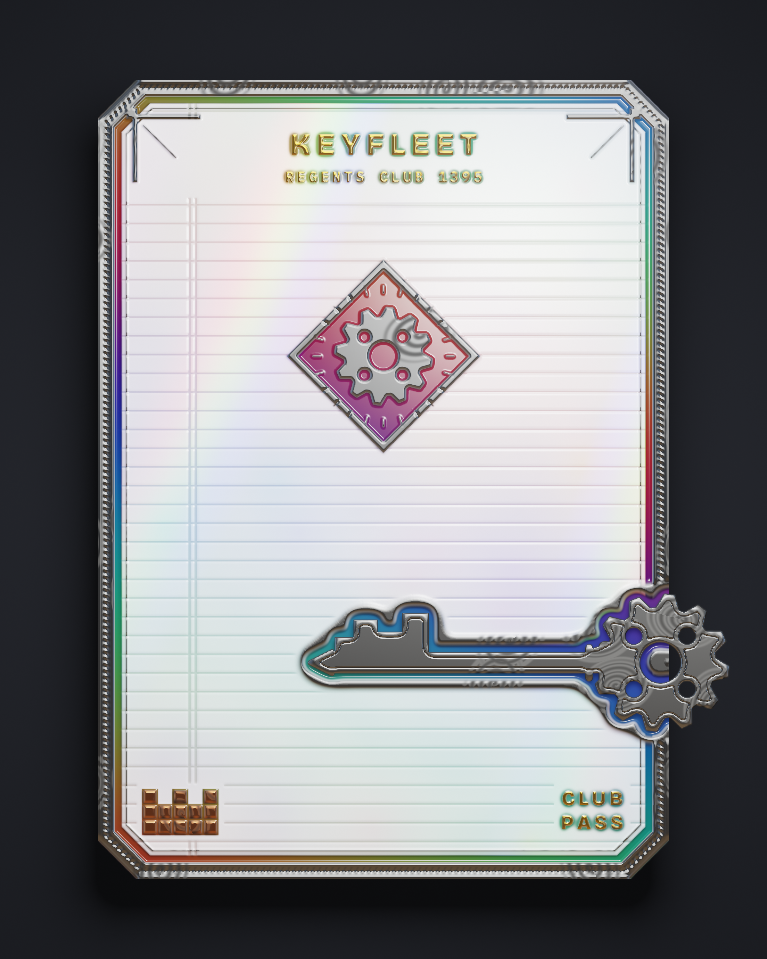 The card of Key 1,395