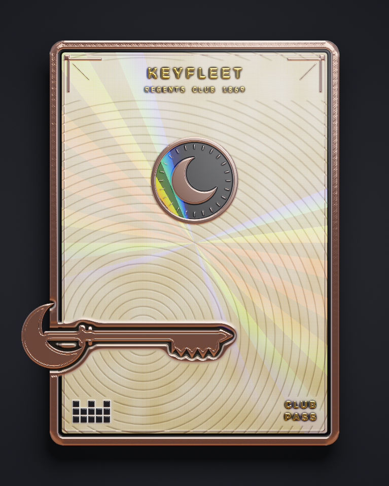 The card of Key 1,869