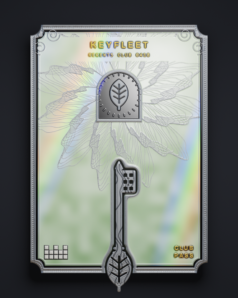 The card of Key 418