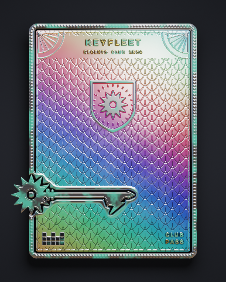 The card of Key 1,854