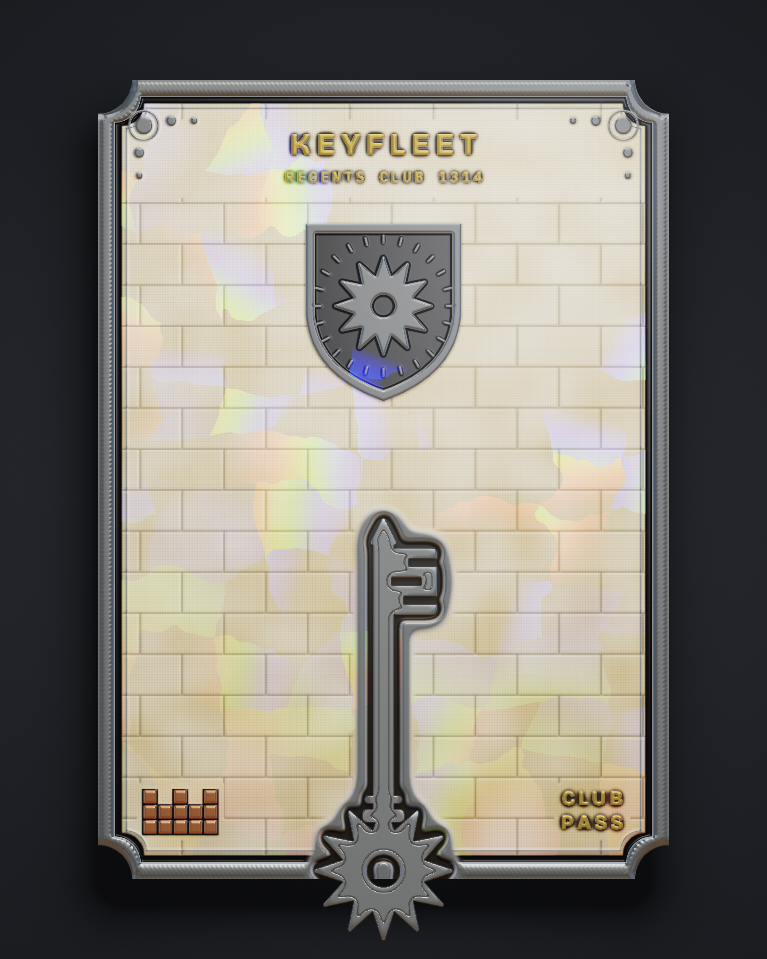 The card of Key 1,314