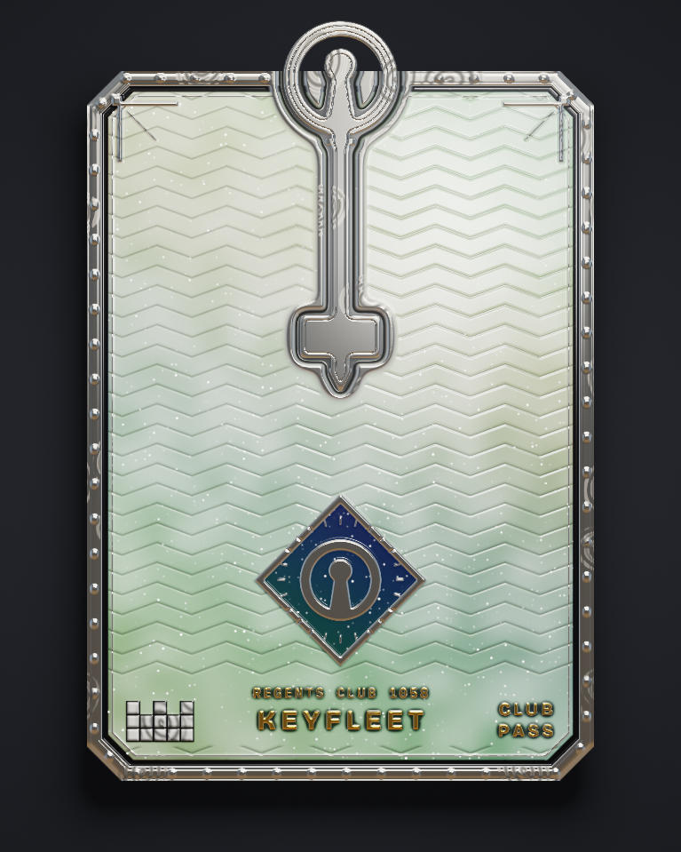 The card of Key 1,058