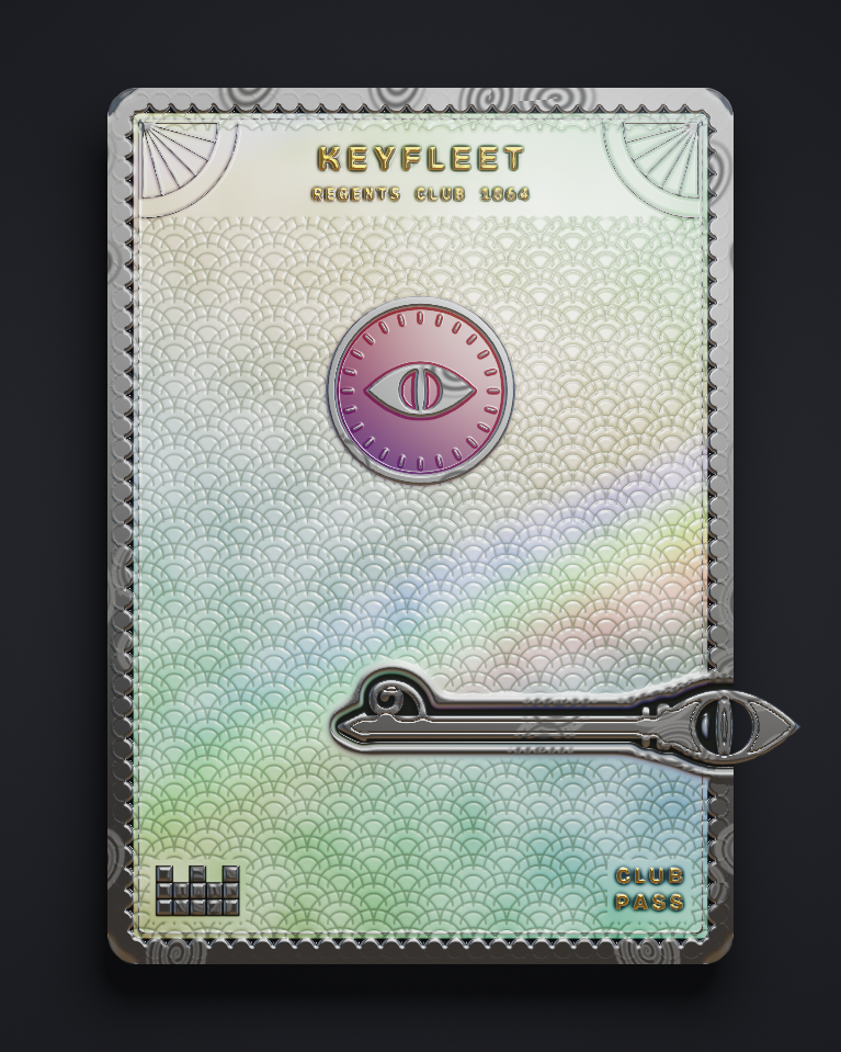 The card of Key 1,864