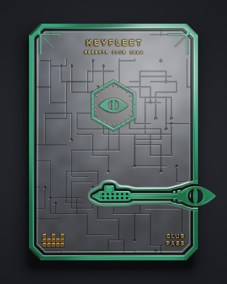 The card of Key 1,064