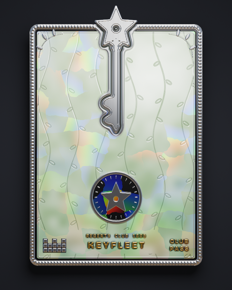 The card of Key 1,805