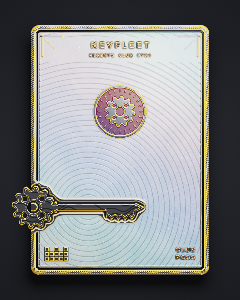 The card of Key 734