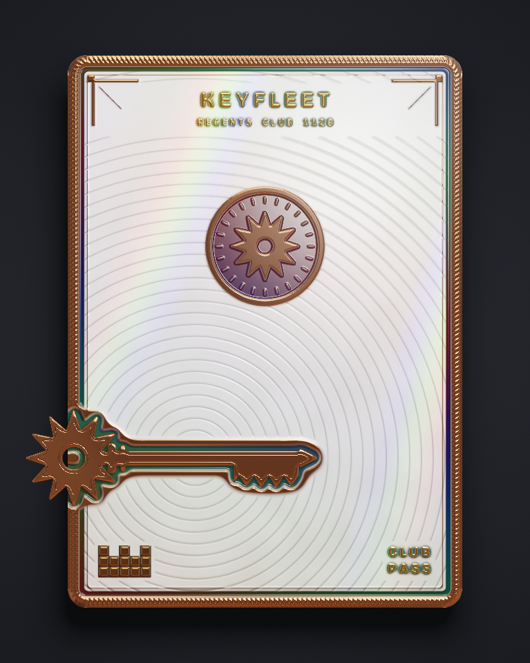 The card of Key 1,120