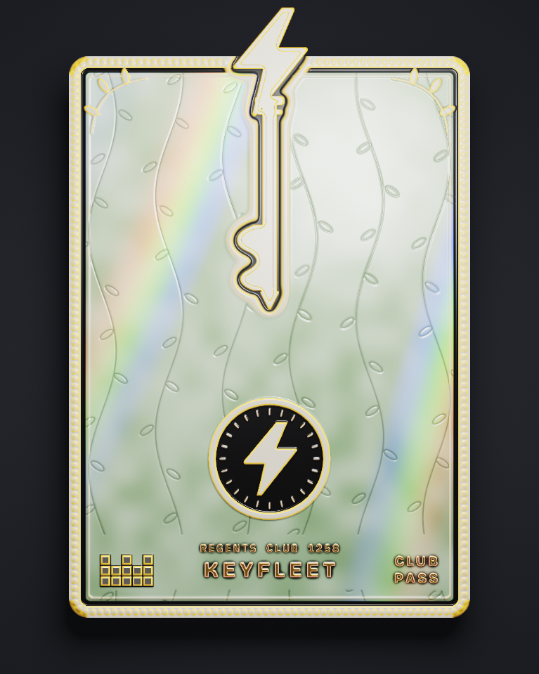 The card of Key 1,258