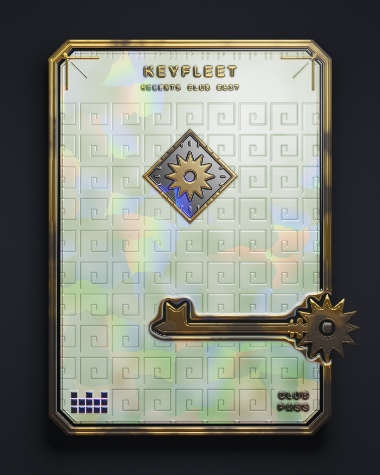 The card of Key 637