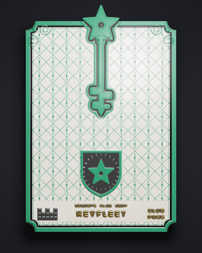 The card of Key 807