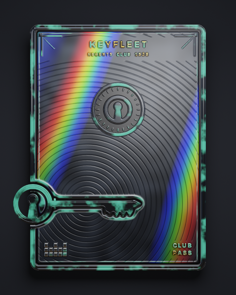 The card of Key 1,538