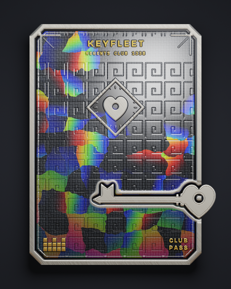 The card of Key 1,338