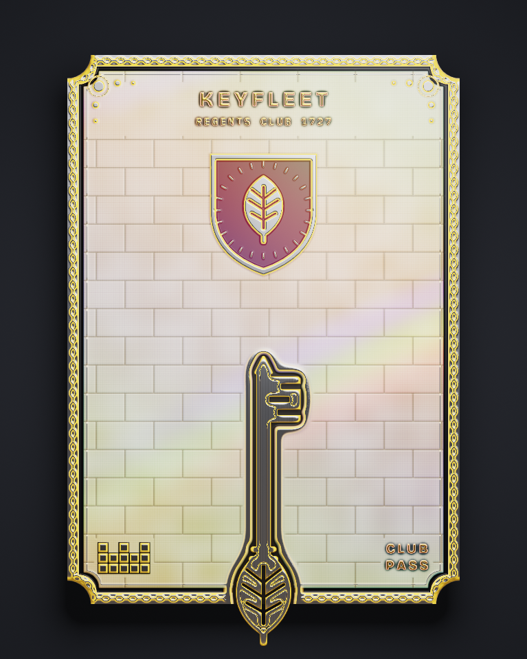 The card of Key 1,727