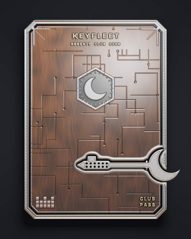 The card of Key 1,250