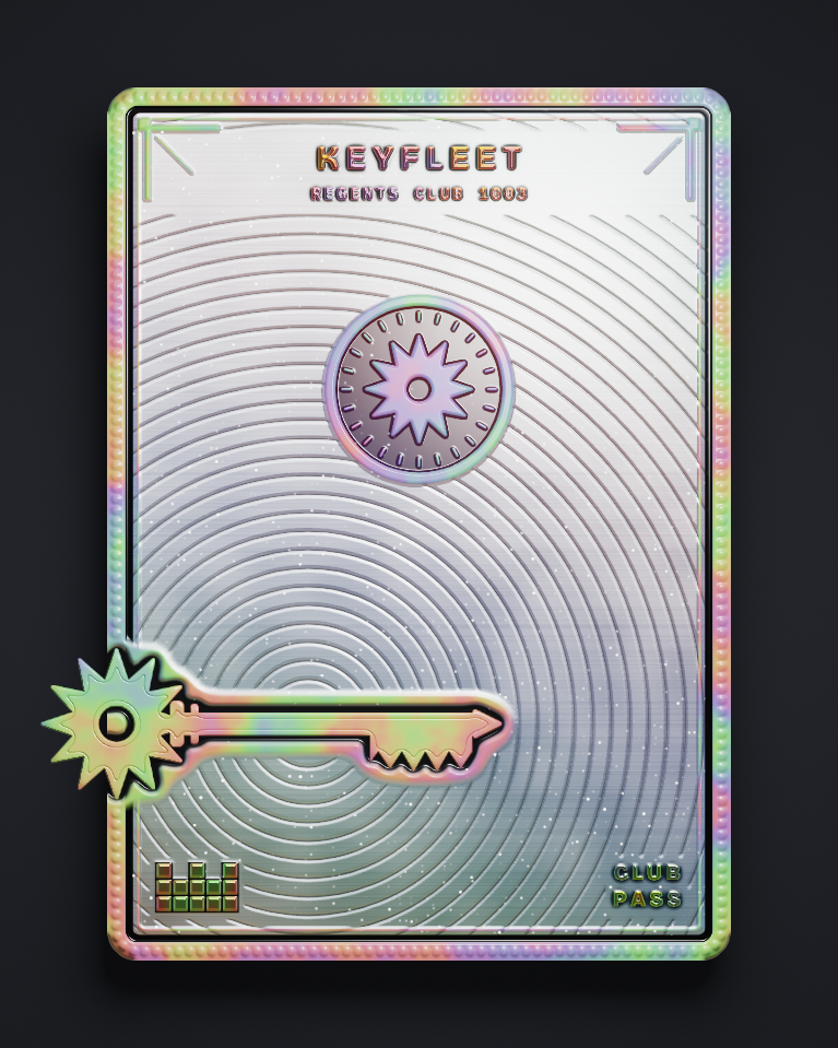 The card of Key 1,003