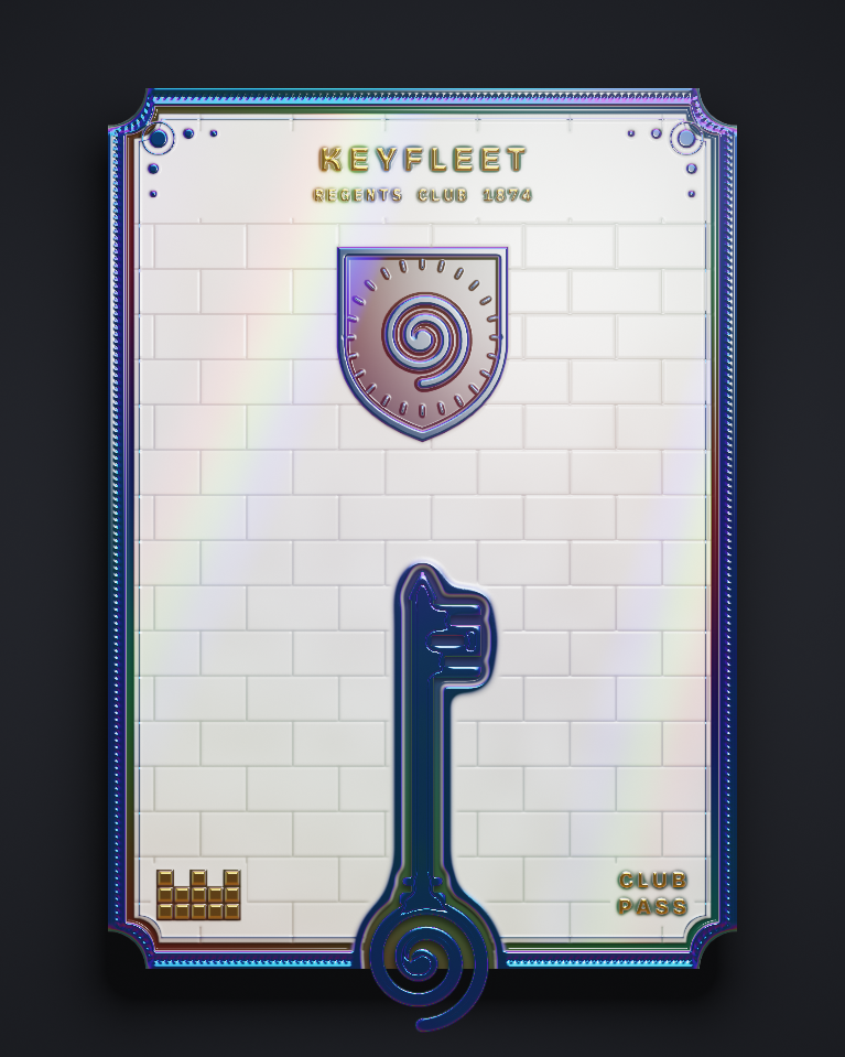 The card of Key 1,874