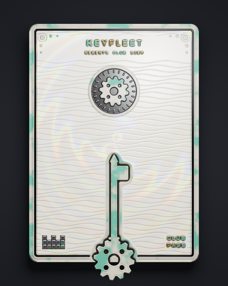 The card of Key 1,389