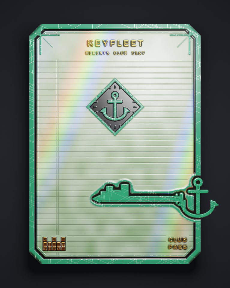 The card of Key 1,167