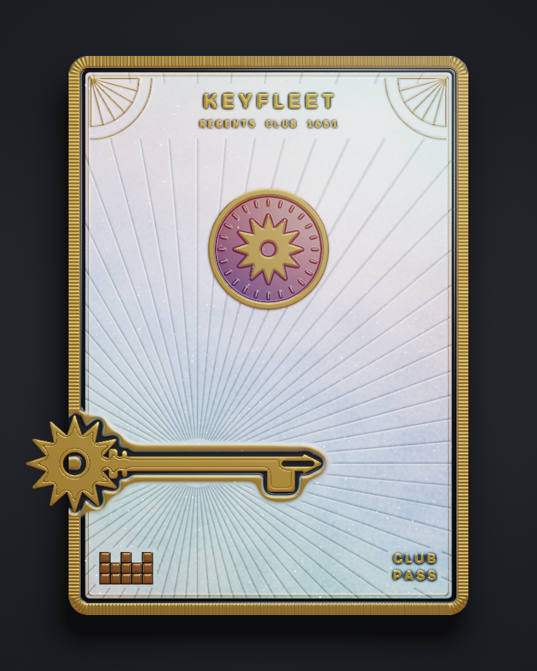 The card of Key 1,651