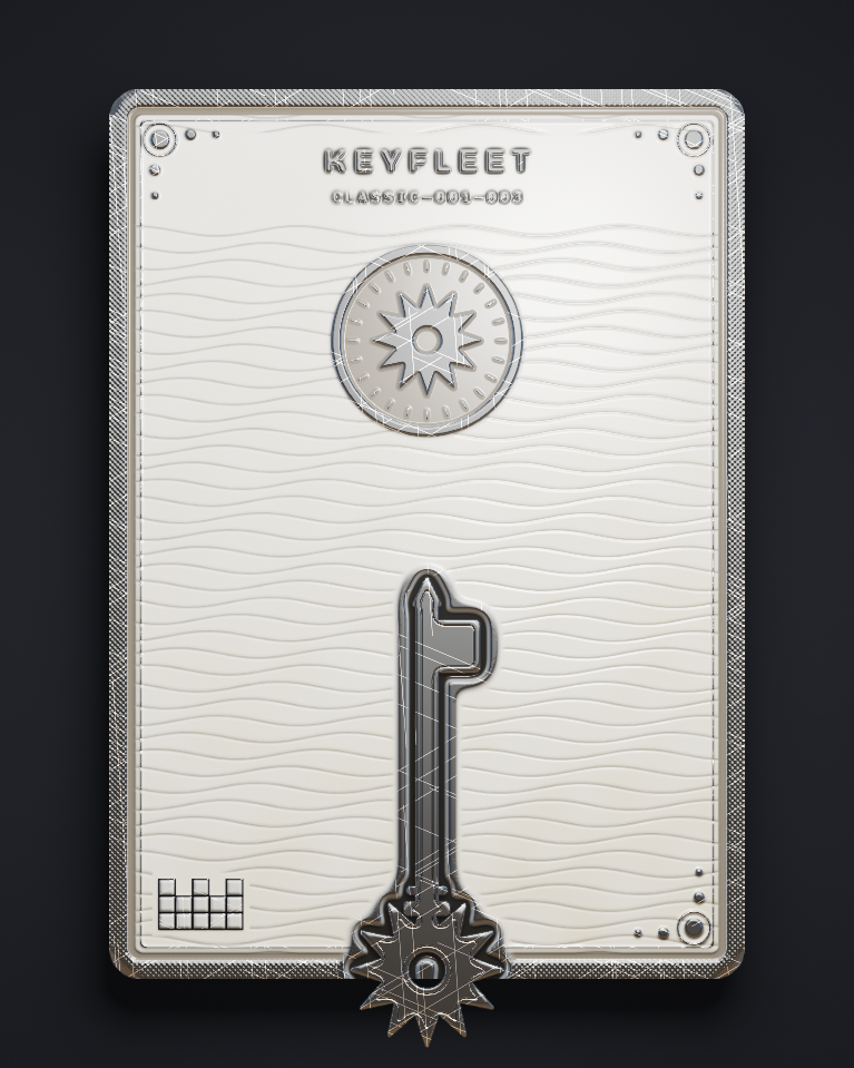 The card of Key 3