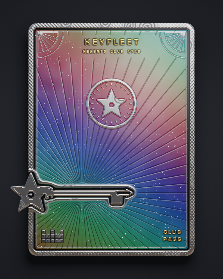 The card of Key 1,720