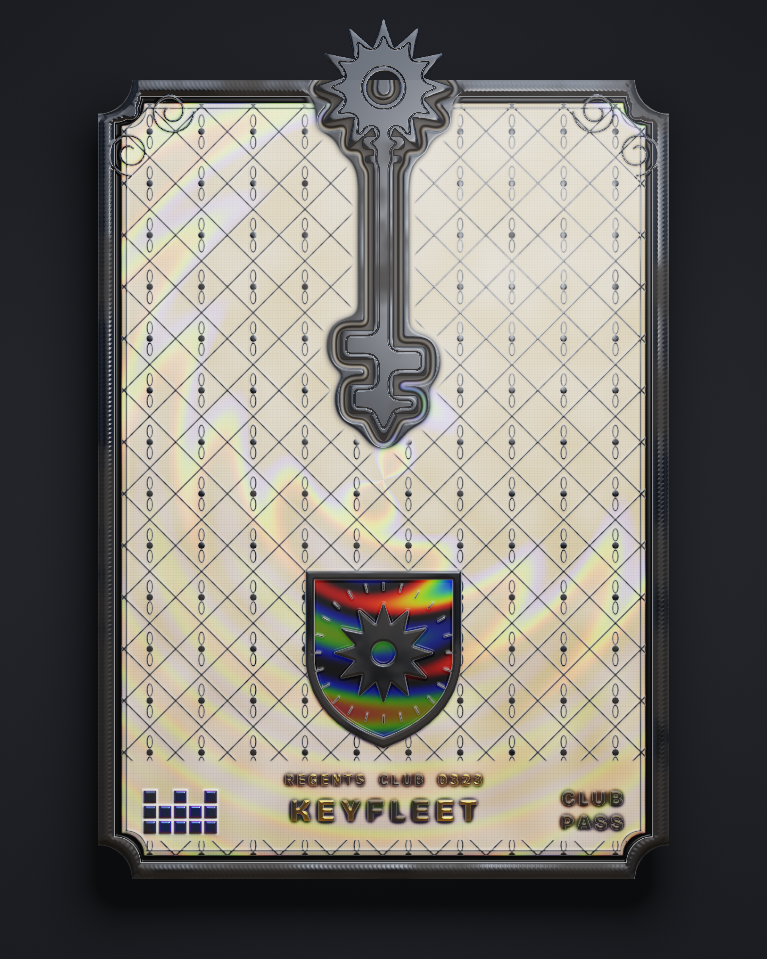 The card of Key 323