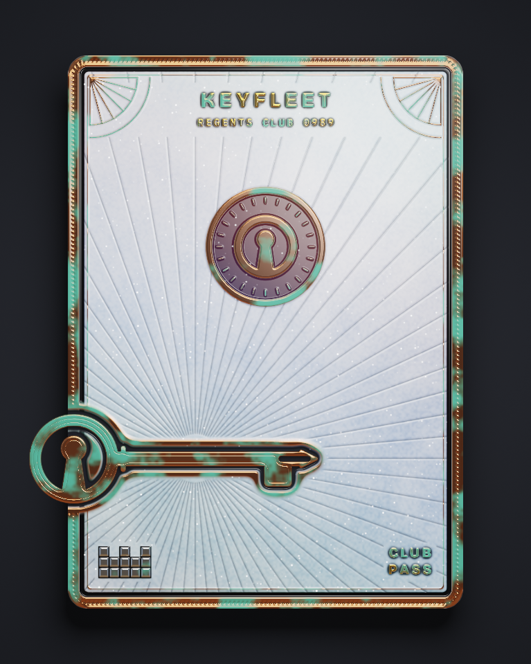 The card of Key 989