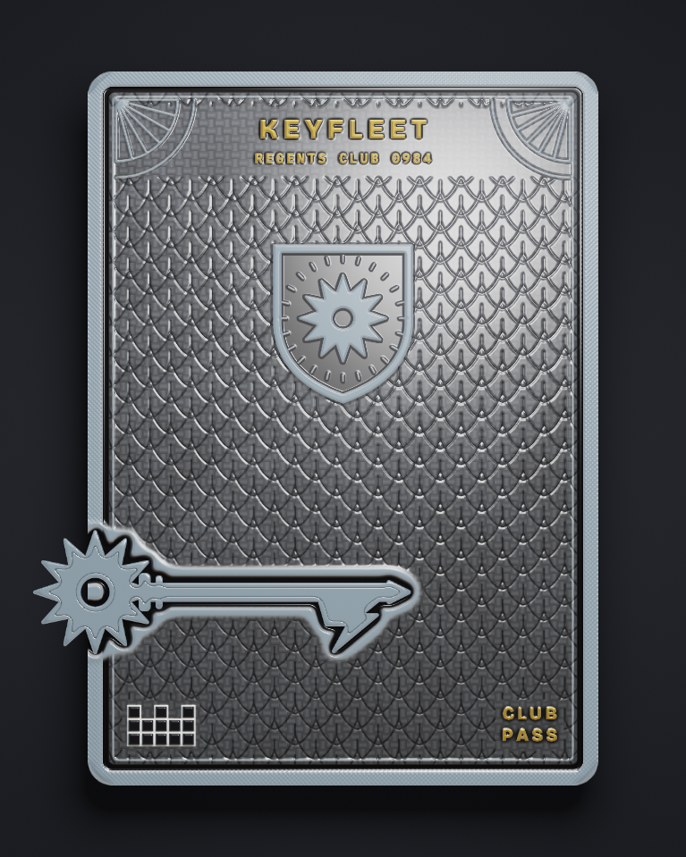 The card of Key 984