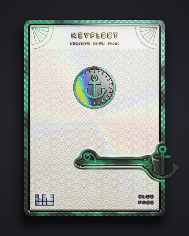 The card of Key 1,036