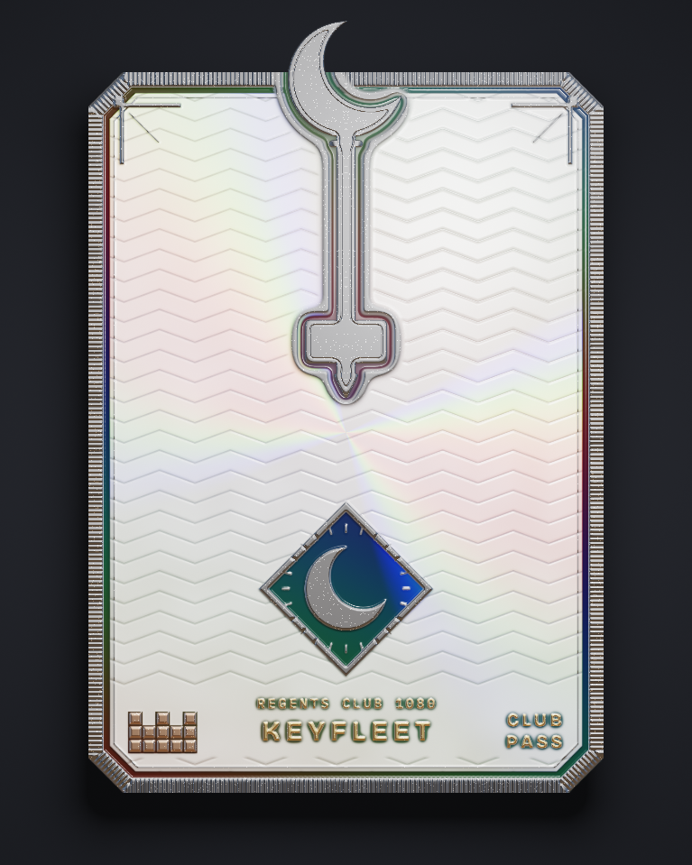 The card of Key 1,080