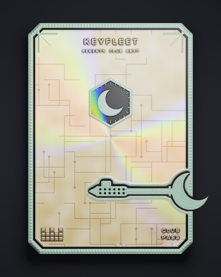 The card of Key 837