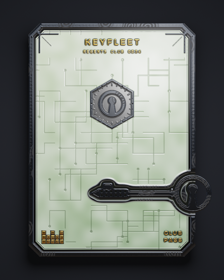 The card of Key 834