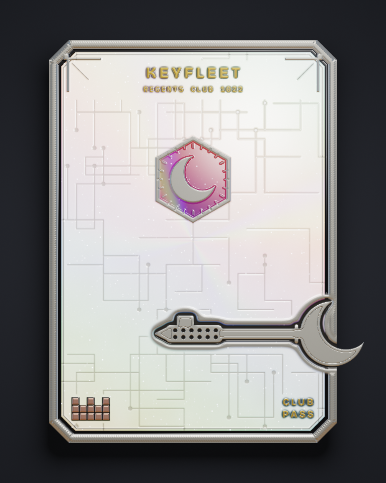 The card of Key 1,022