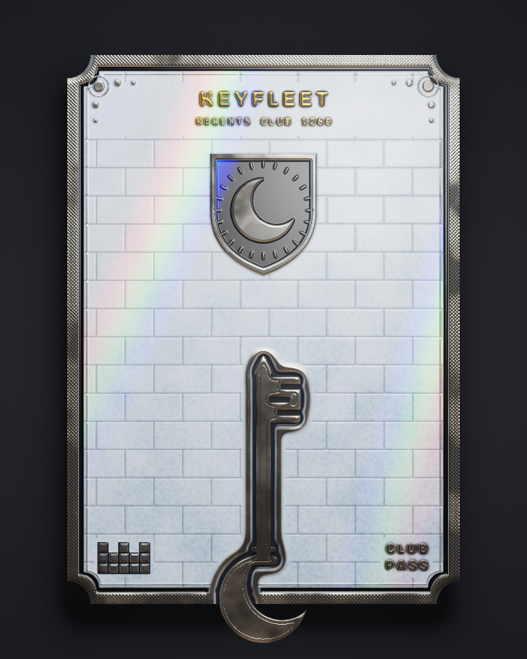 The card of Key 1,260