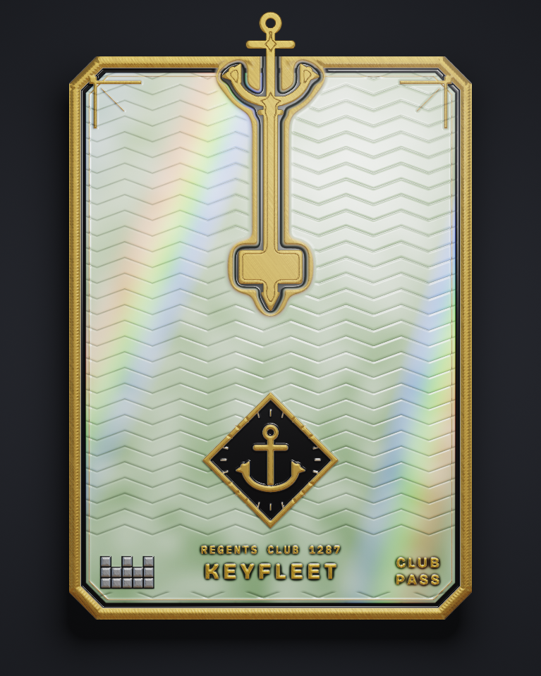The card of Key 1,287