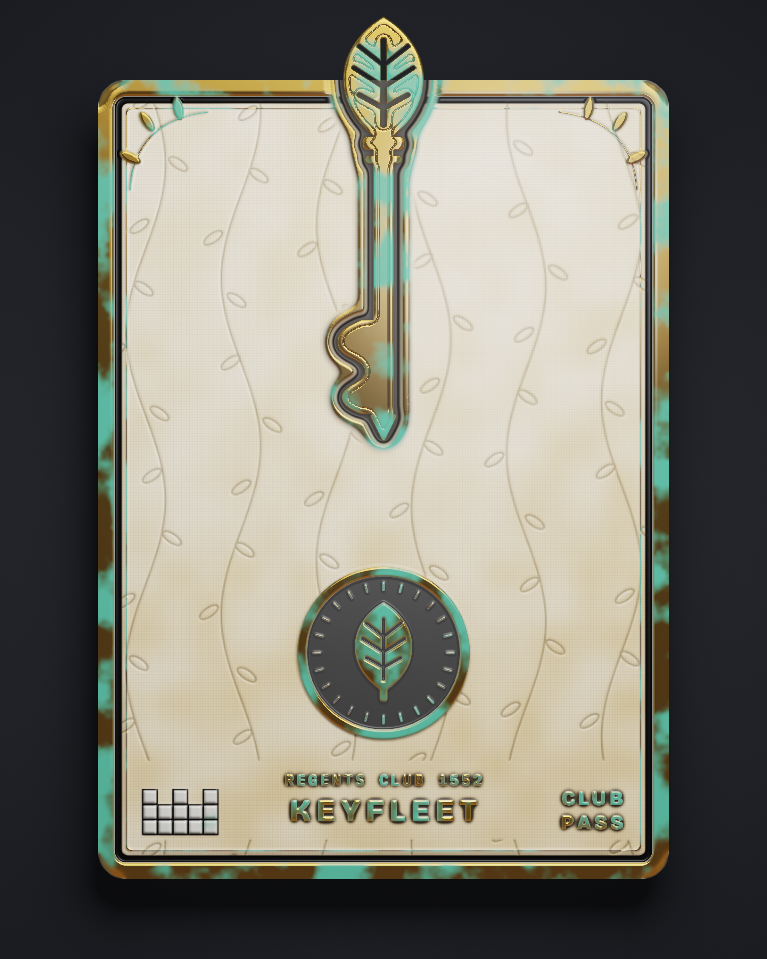 The card of Key 1,552
