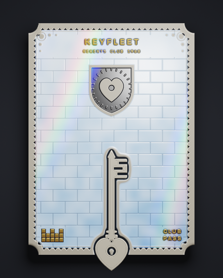 The card of Key 1,960