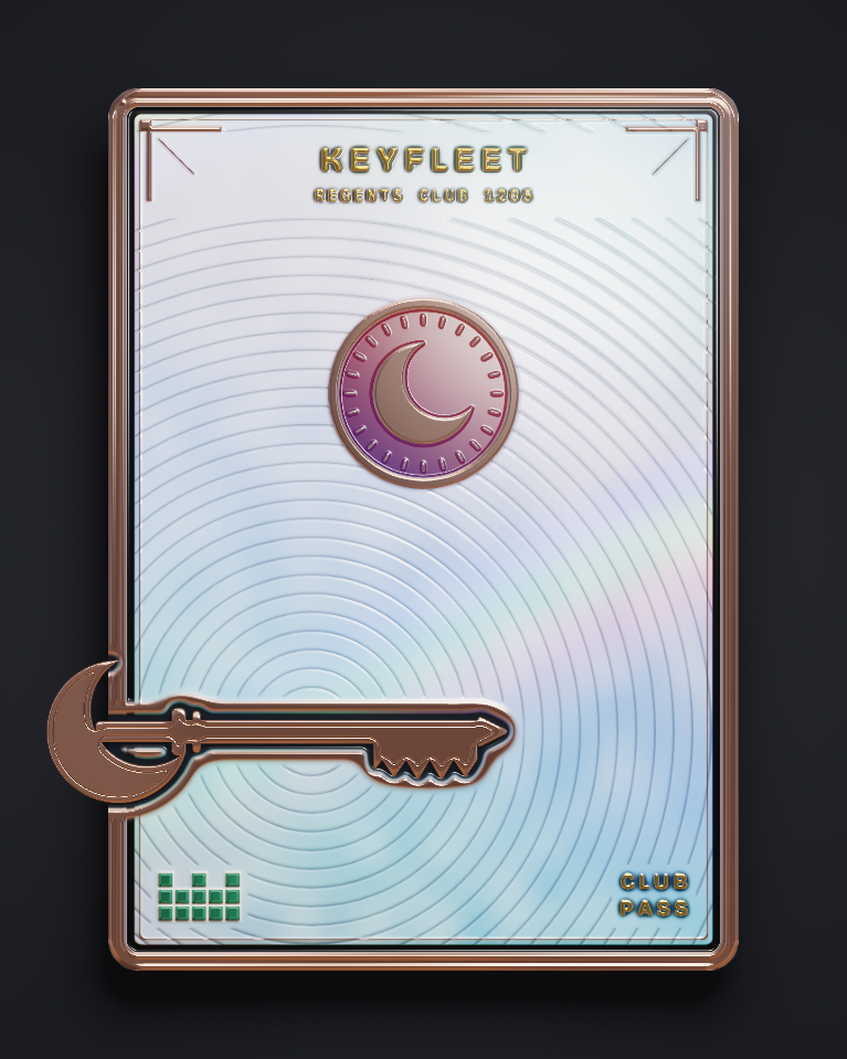 The card of Key 1,205