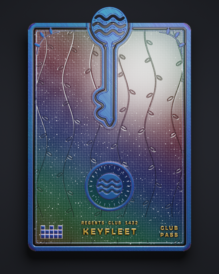 The card of Key 1,432